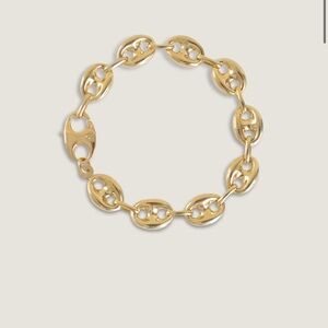 Goop Gold Puffed Mariner Bracelet